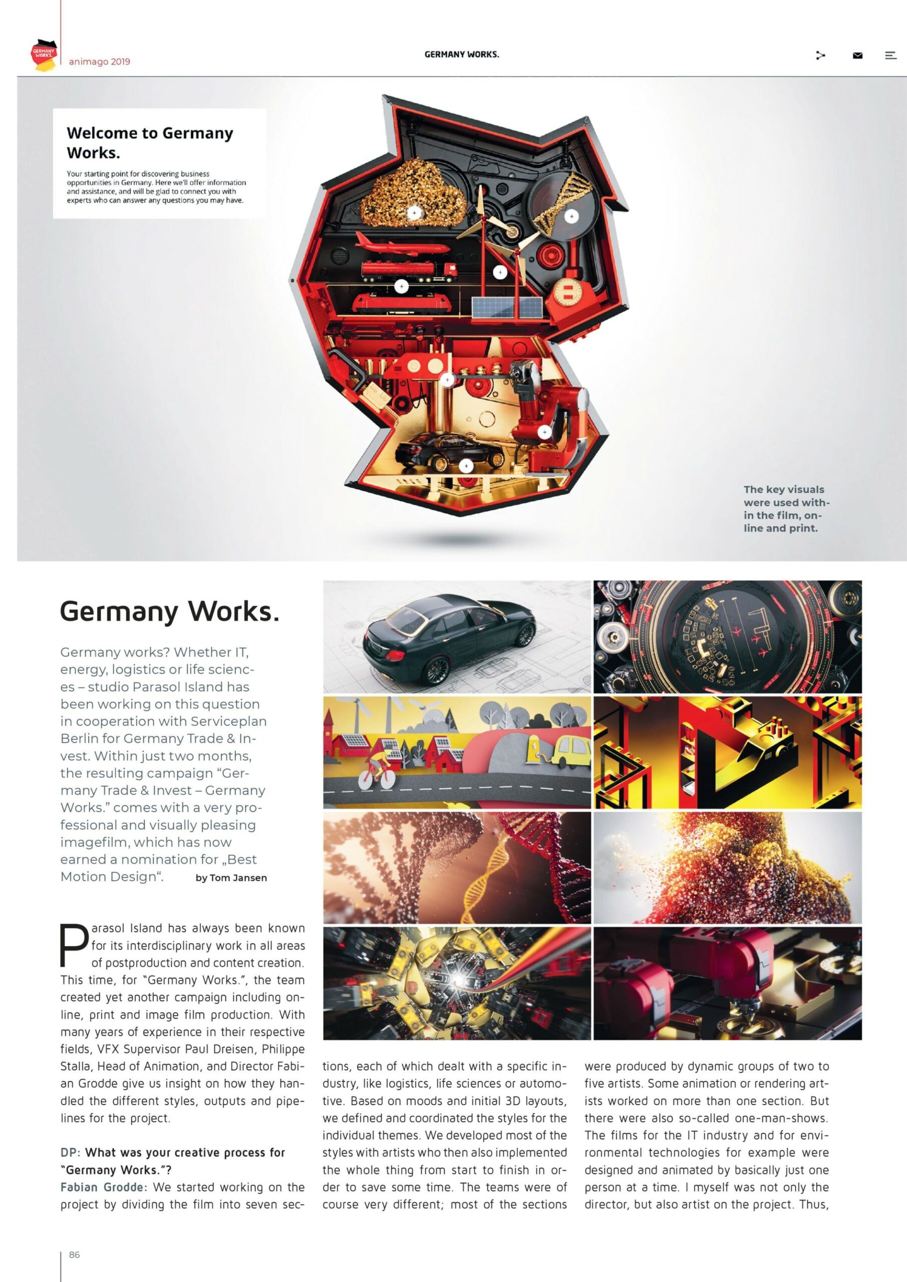 Parasol Island - Integrated Digital Studio